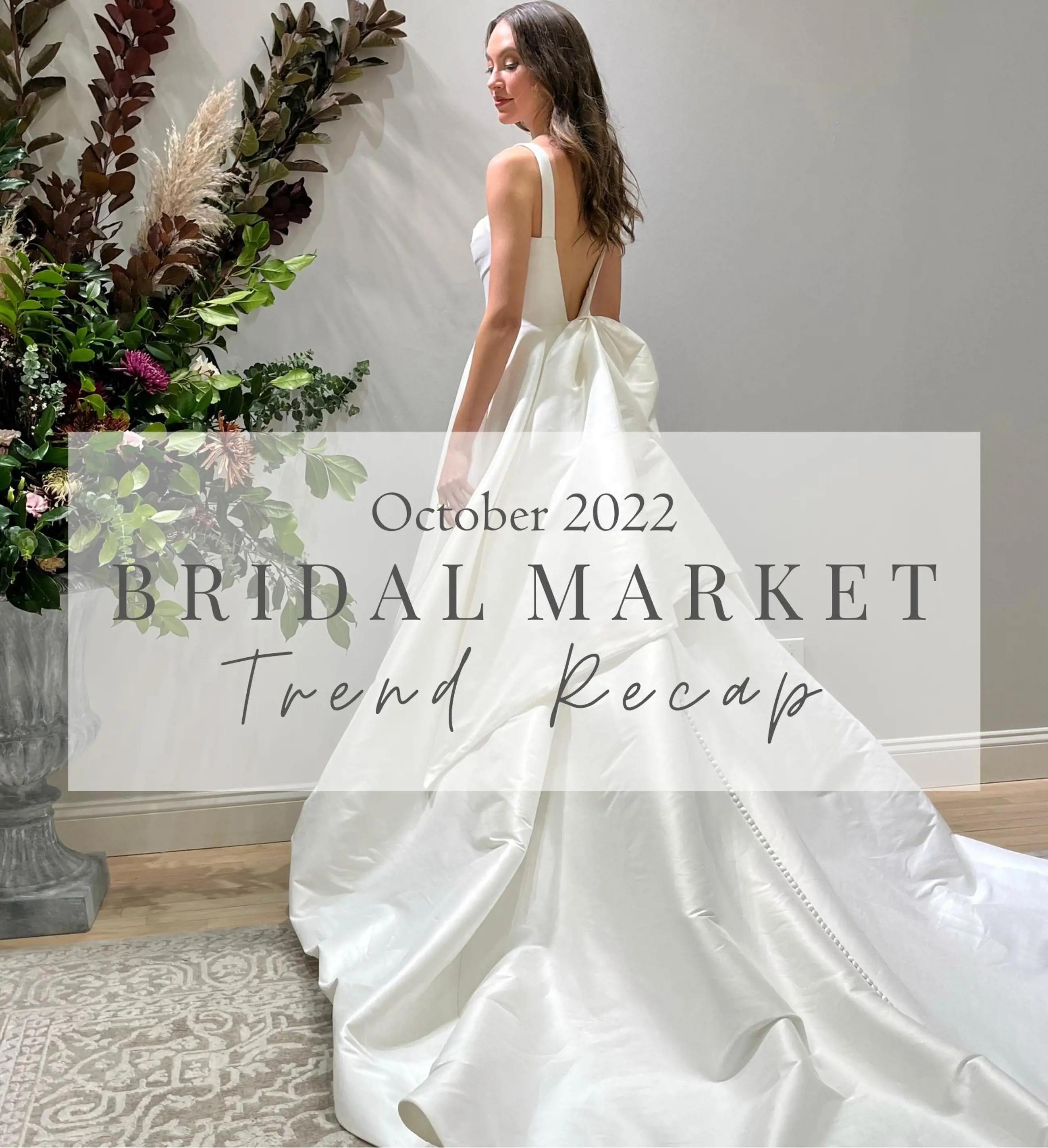 Bridal Market 2022: Trend Recap Image