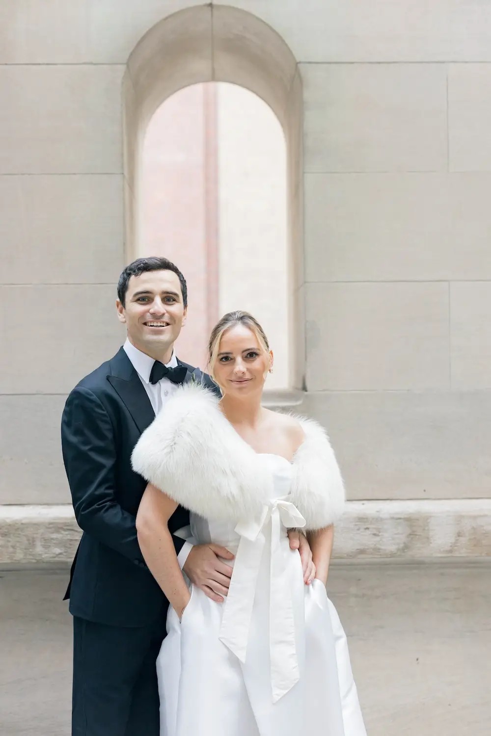 Abbie&#39;s Black Tie Winter Wonderland Wedding In New York City. Desktop Image
