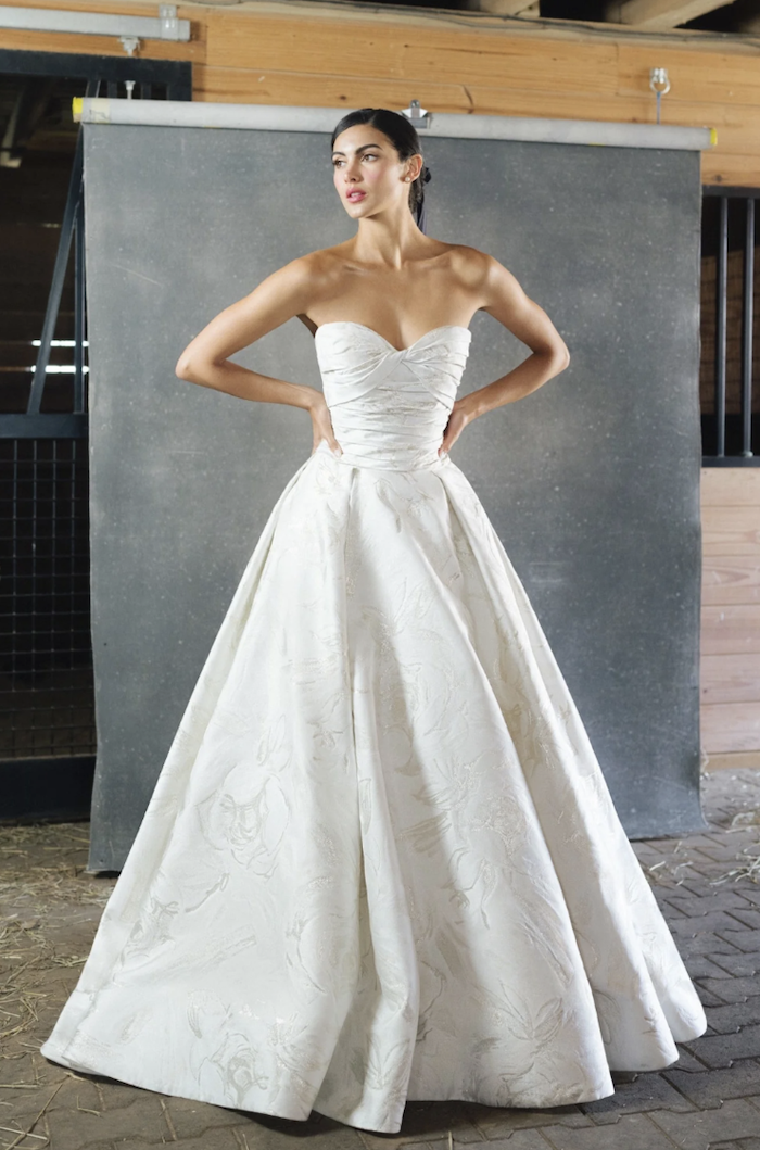 Trending Bridal Style: Silk Wedding Dresses Image