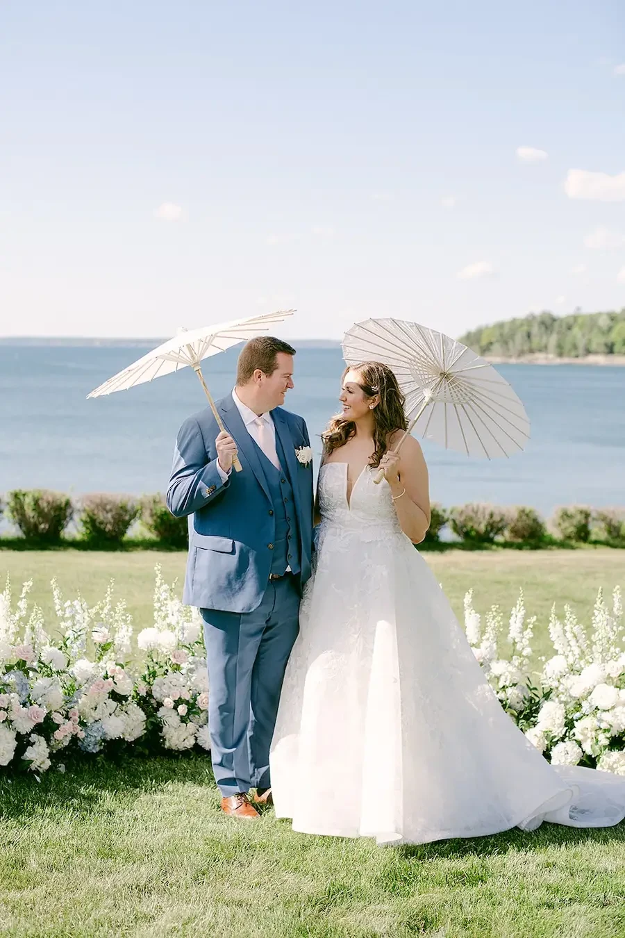Kelly's Elegant Coastal Wedding in Bar Harbor, Maine Image