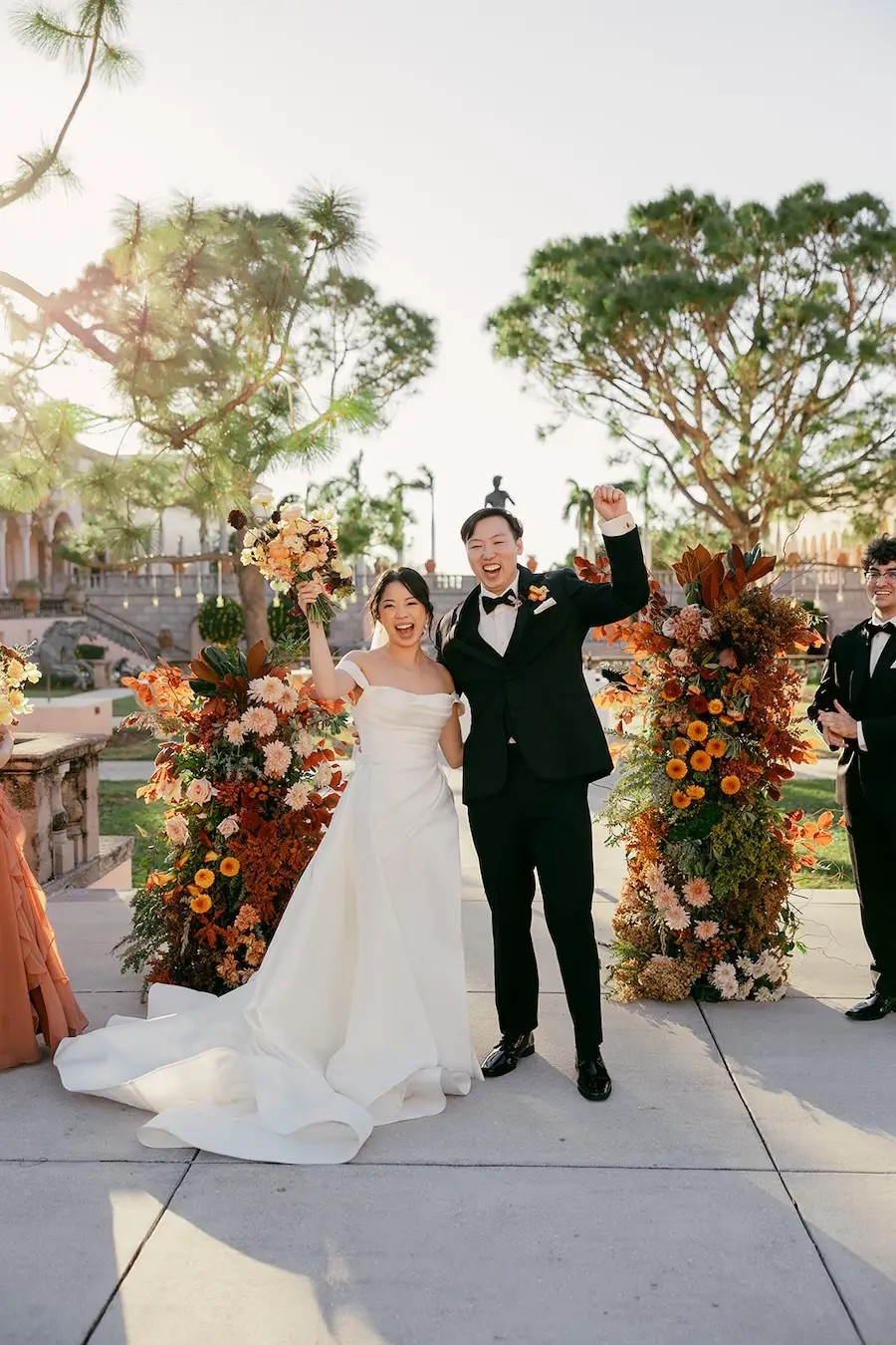 Kathy&#39;s Stylish Art Museum Wedding in Florida Image
