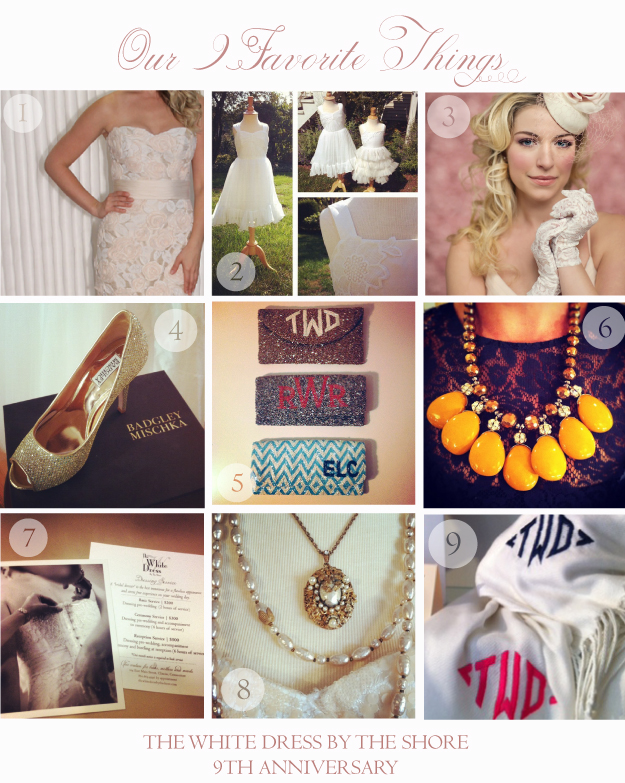 Celebrating our 9th Anniversary: Nine things We&#39;re Loving. Desktop Image