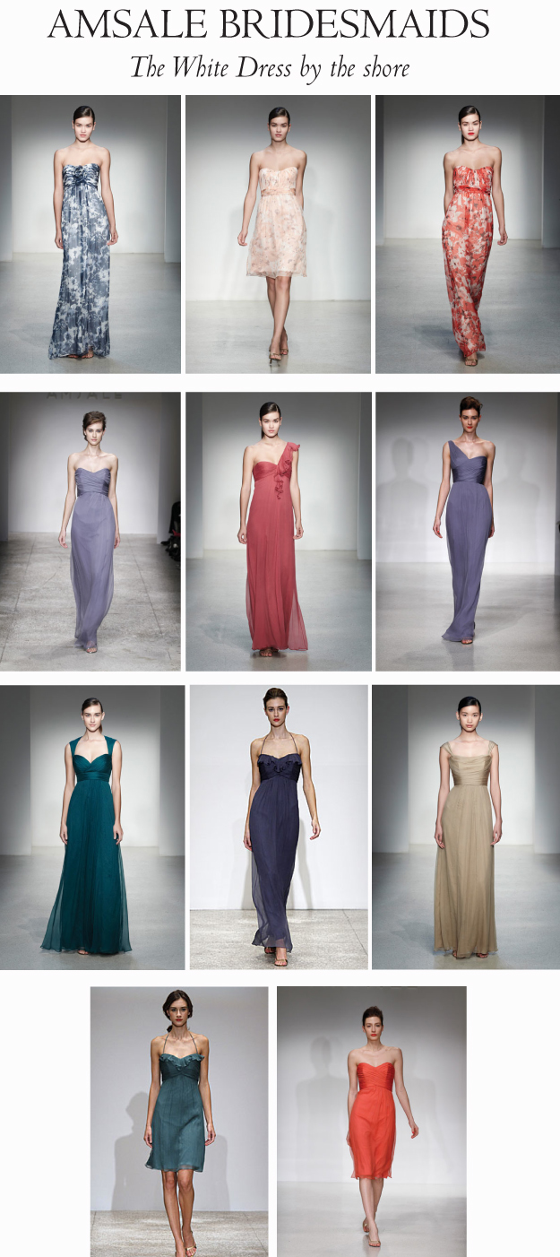 Amsale Bridesmaid Collection. Desktop Image