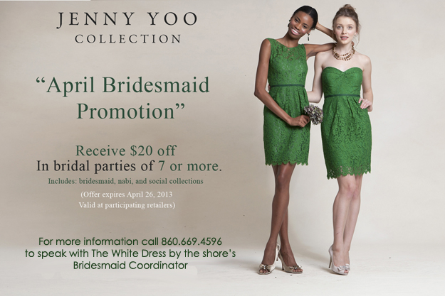 April 1-26: Jenny Yoo 7+ Spring Promotion . Desktop Image