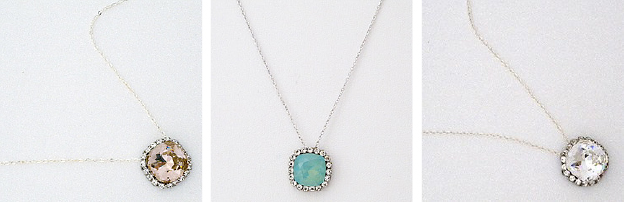 hautebridecushioncutnecklace