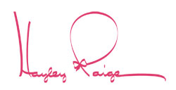 Featured Designer: Hayley Paige. Desktop Image