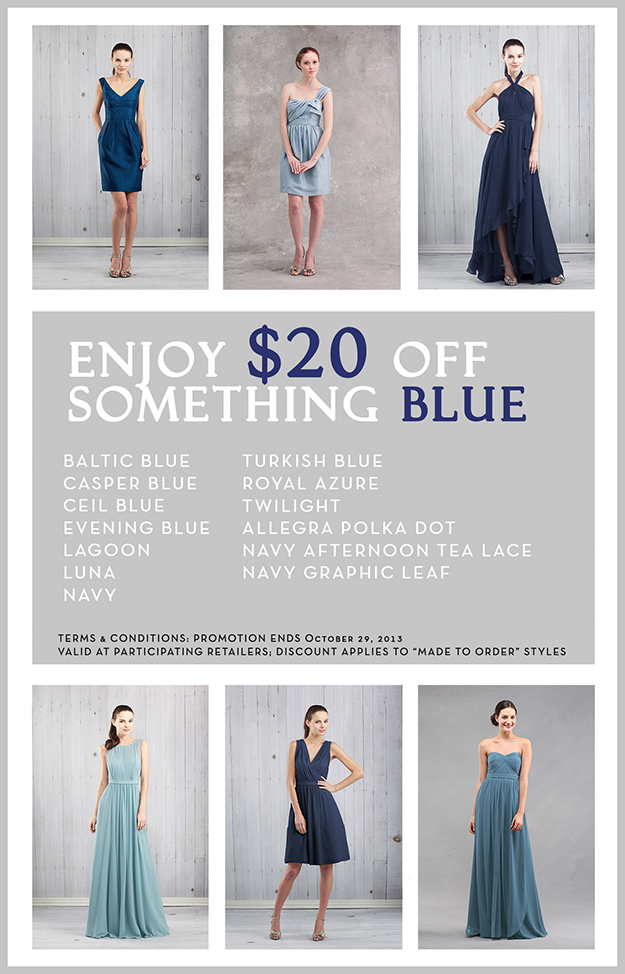 October 8-29: Jenny Yoo &#39;Something Blue&#39; October Promotion. Desktop Image