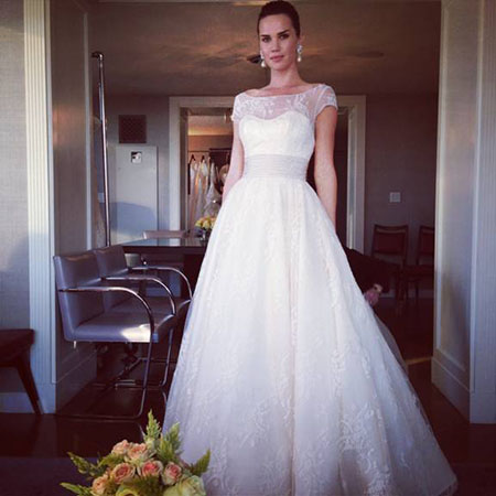 Gown by Anne Barge