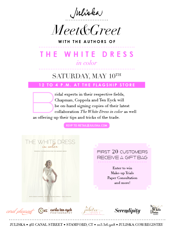 May 10th: Meet &amp; Greet Book Signing at Juliska . Desktop Image