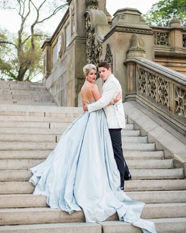 View More: http://justinandmary.pass.us/black-tie-bride-nyc-shoot