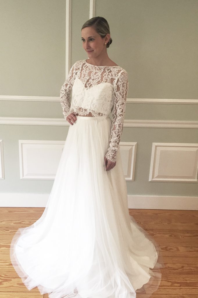 Mix &amp; match Theia bridal separates for 2 unique looks in 1!. Desktop Image