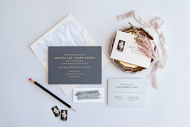 Elegant & dramatic Black tie affair at Blithewold featuring Carolina Herrera Ansel