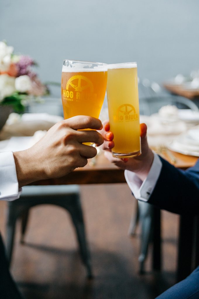 Hog River Brewery Rustic Wedding Inspiration Styled Shoot 