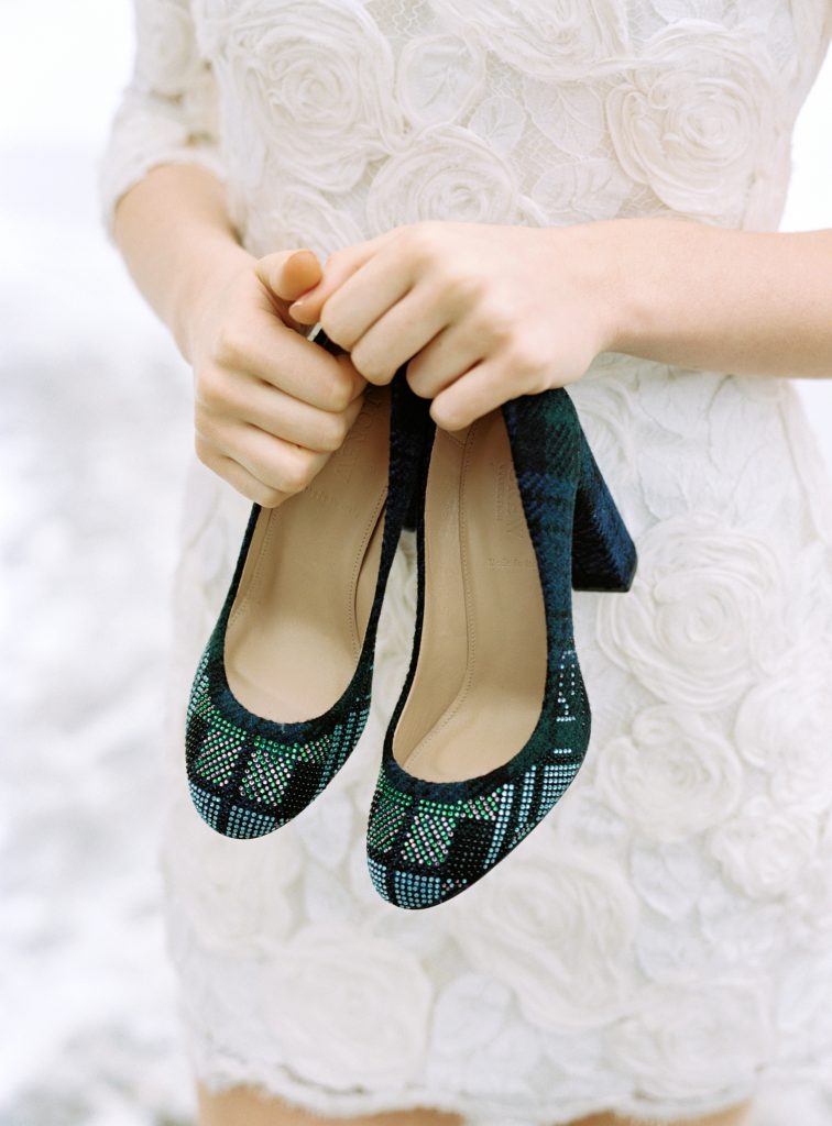 Classic Preppy Fall & Winter Plaid Wedding Inspiration 