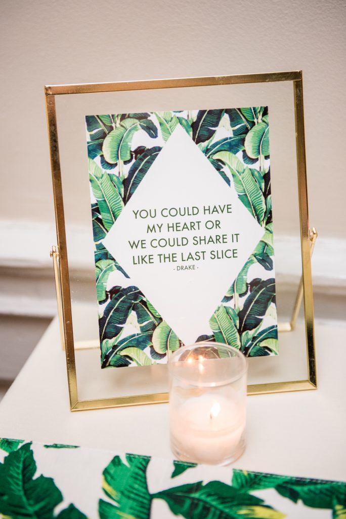 Shannon's Touch of Tropical Wedding