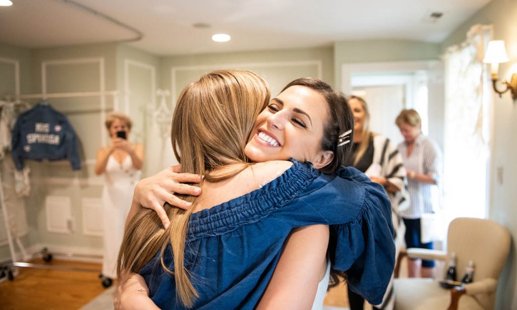 She said yes to the dress!