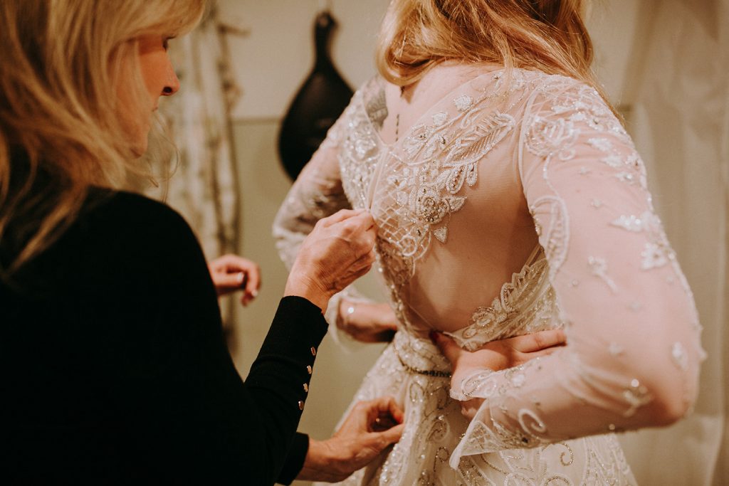 A Sweet Moment Together At Erika&#39;s Final Fitting. Desktop Image