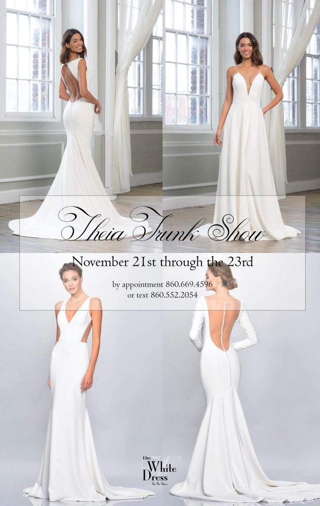 Upcoming Theia Trunk Show 2019. Desktop Image