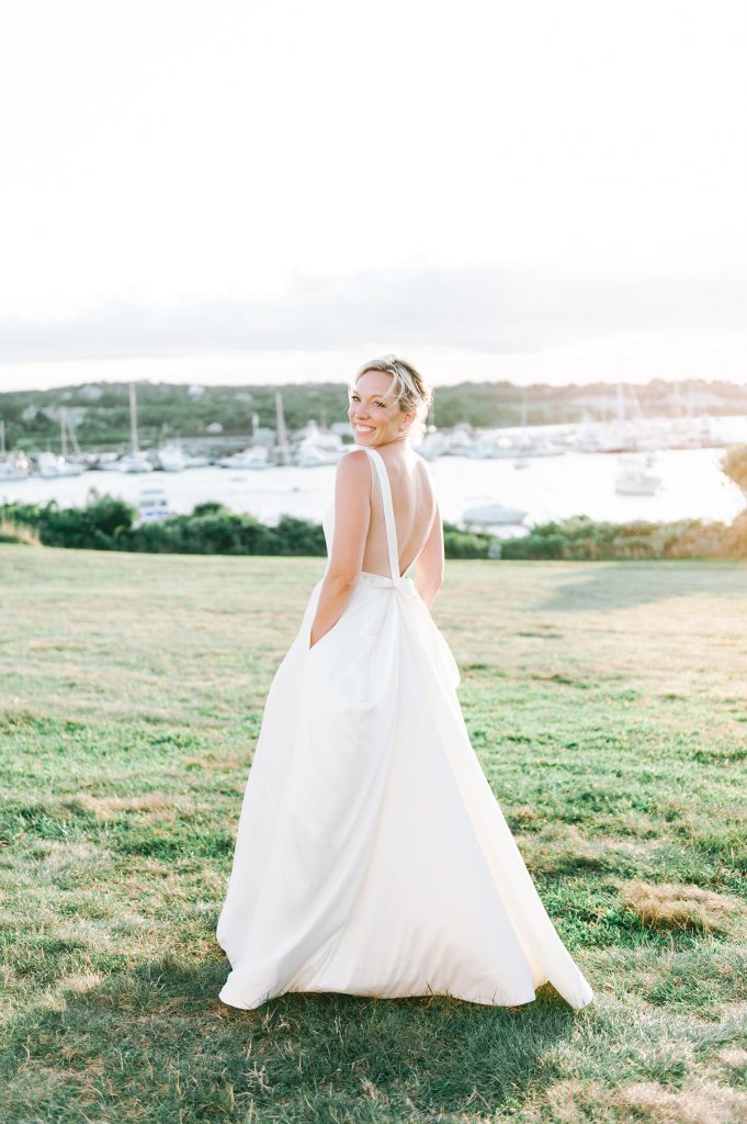 The White Dress by the shore 7