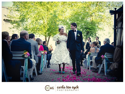 Pretty Post: Danielle and Johns Colorful Parisian Inspired Fete. Desktop Image