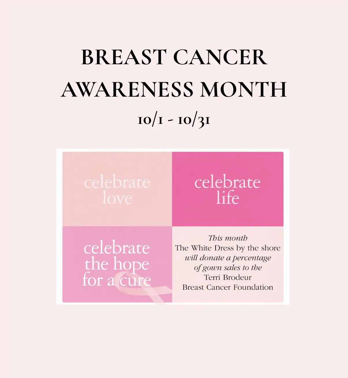 Breast Cancer Awareness Month