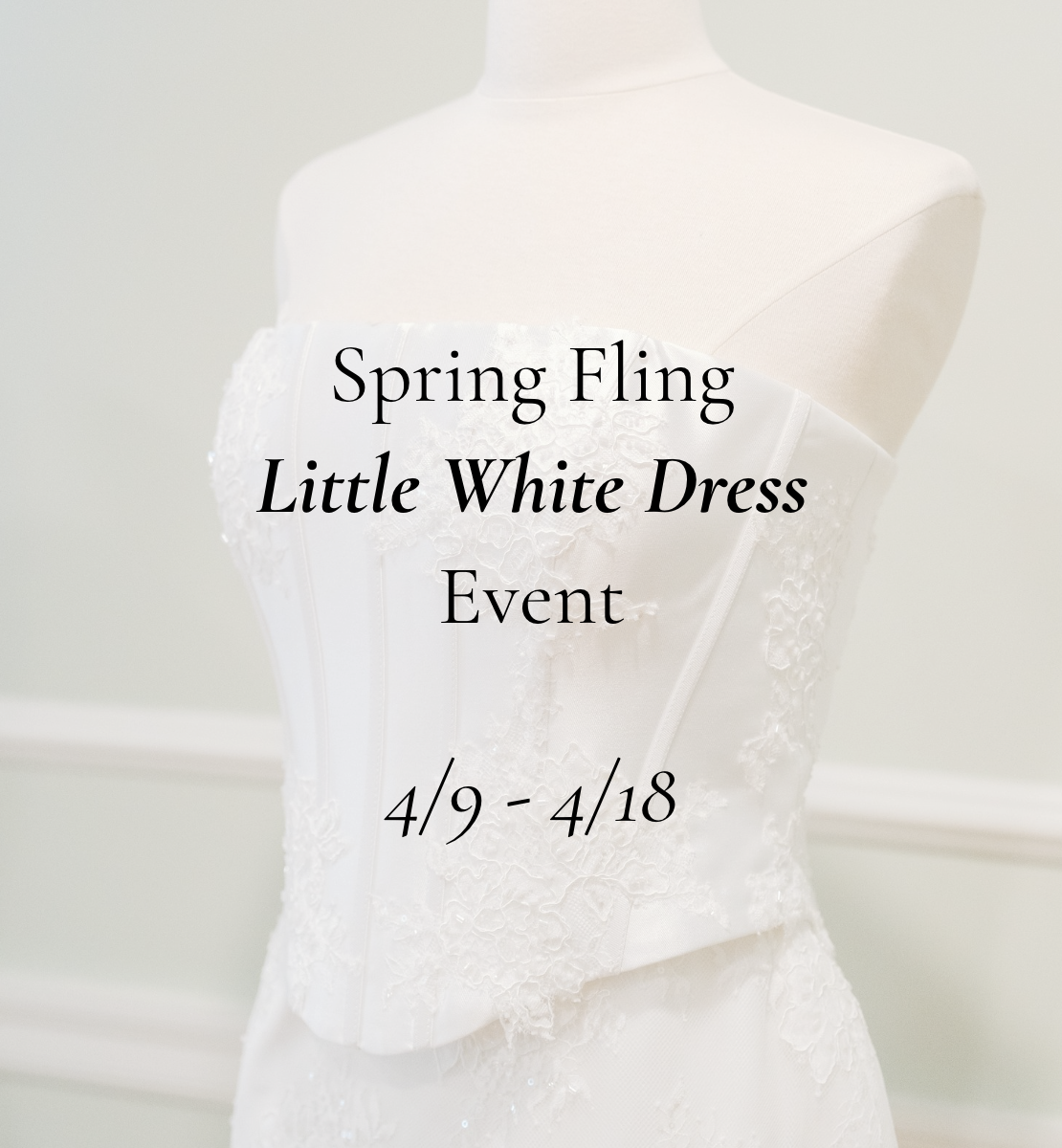 Spring Fling Little White Dress Event