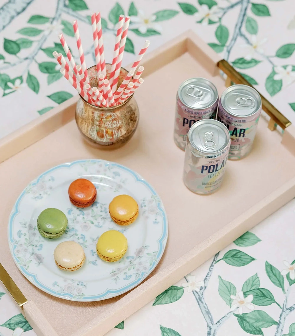 Model wearing a bridal white gown