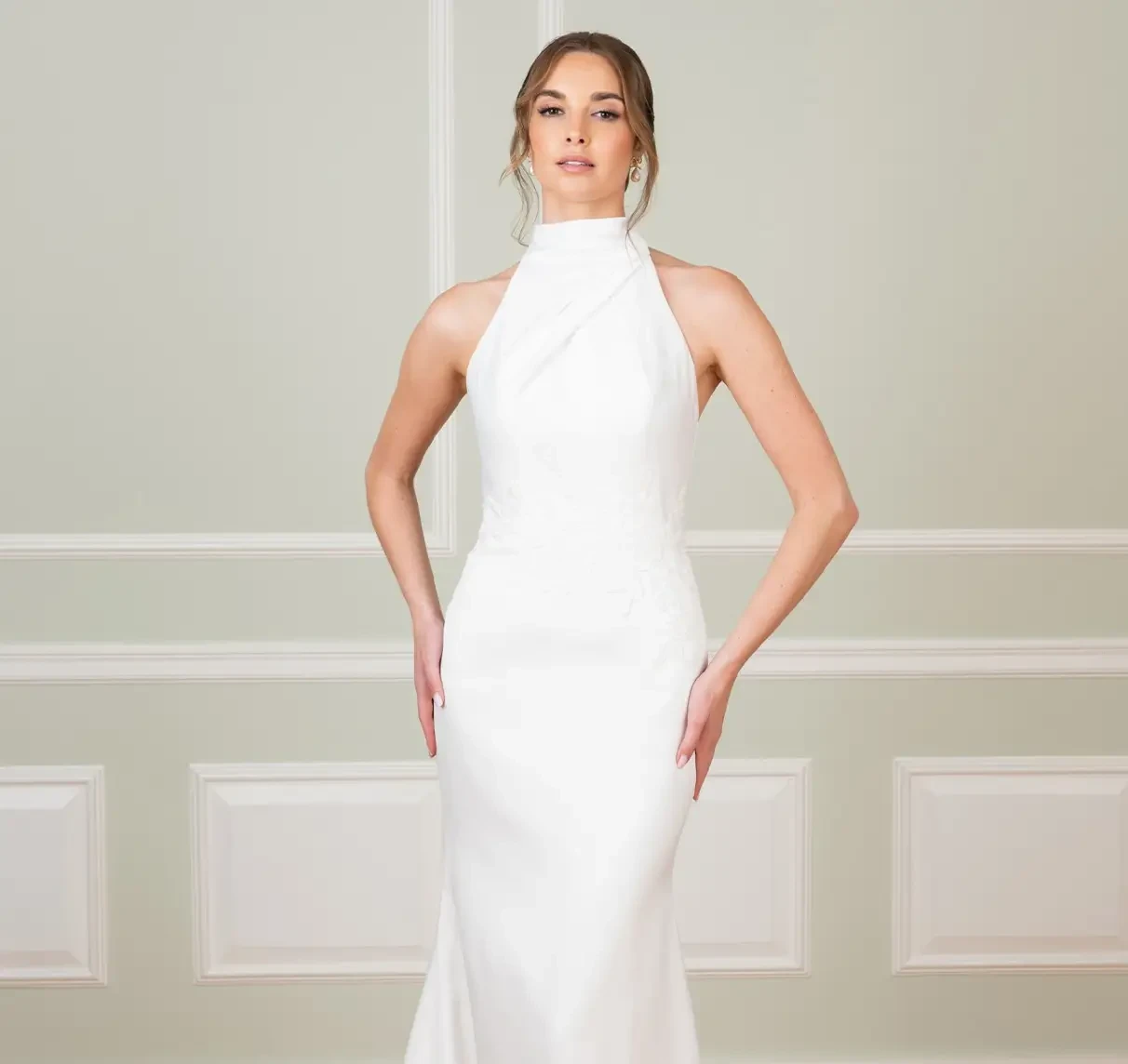 Halter Wedding Dresses Image