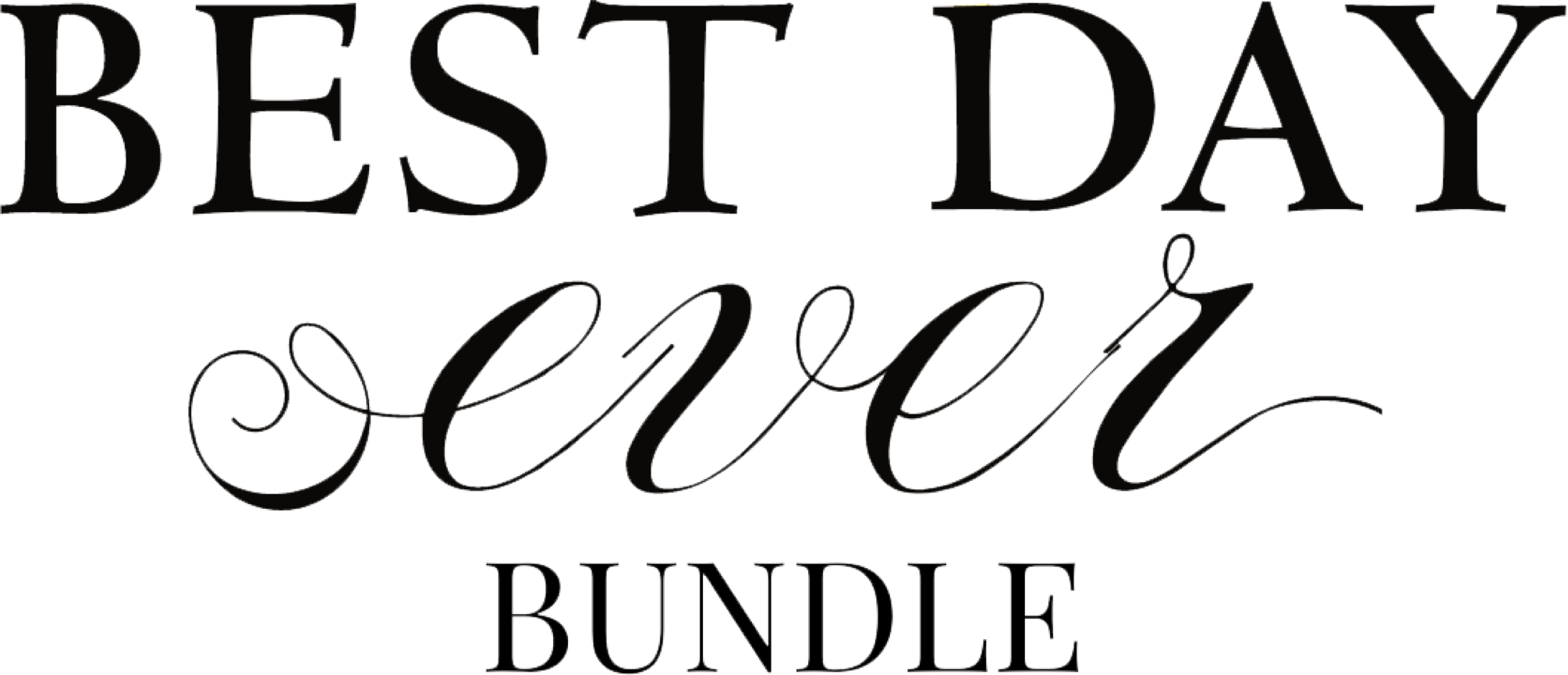 Best Day Ever Bundle Logo