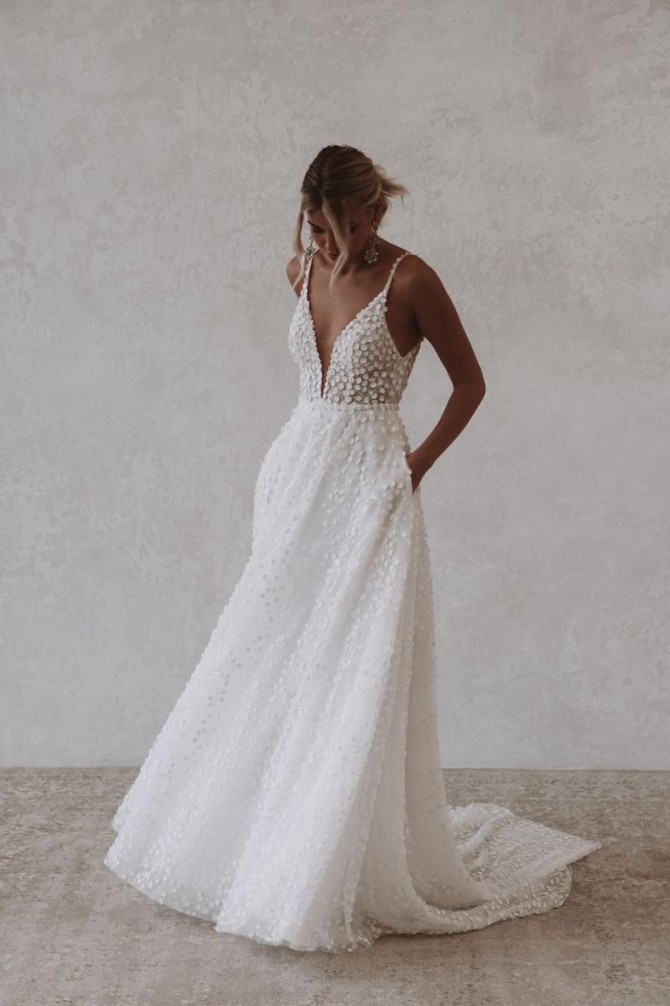Made With Love Louie Flowy The White Dress by the Shore