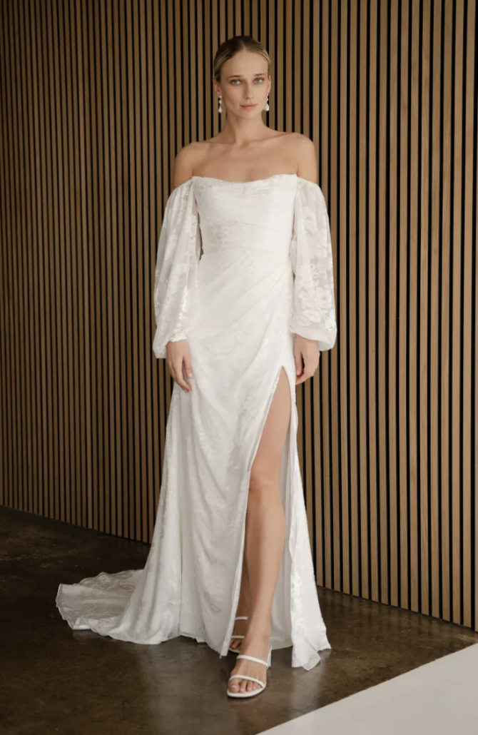 Jenny Yoo The White Dress by The Shore Sparrow The White Dress by