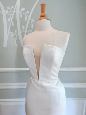 Wtoo by Watters Savvy w/ bow #2 Ivory thumbnail
