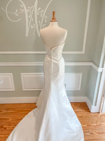Wtoo by Watters Savvy w/ bow #4 Ivory thumbnail