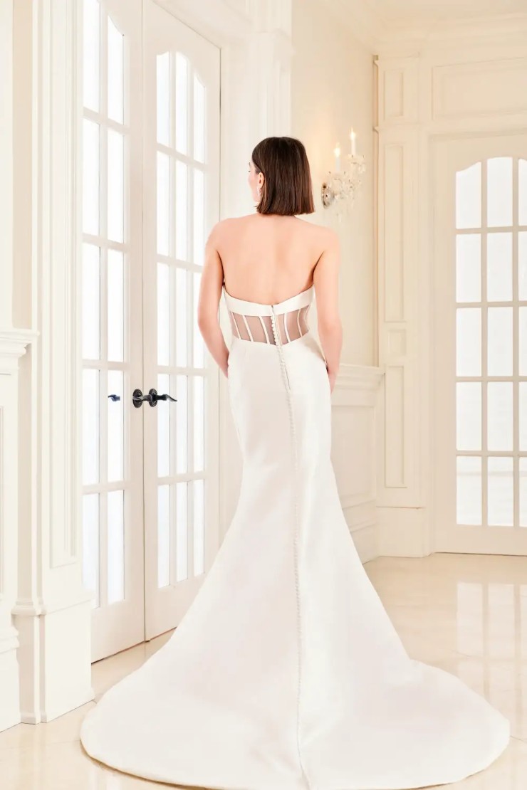 Kelly Faetanini Soren w/ one shoulder bow #3 picture