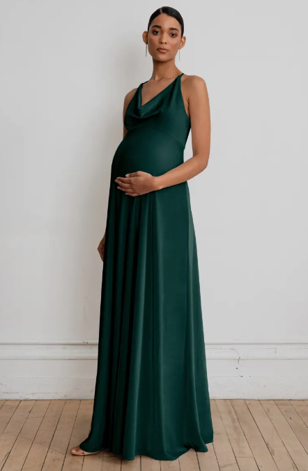 Jenny Yoo The White Dress by The Shore Sullivan Maternity The White Dress by the Shore