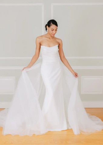 The Shore Collection Phyllis with Overskirt $0 Ivory thumbnail