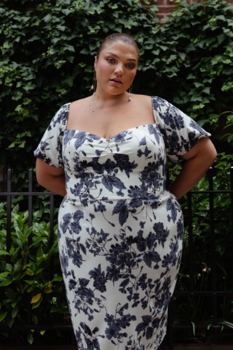 Jenny Yoo Collection Bridal Daphne + $0 Blue Multi thumbnail