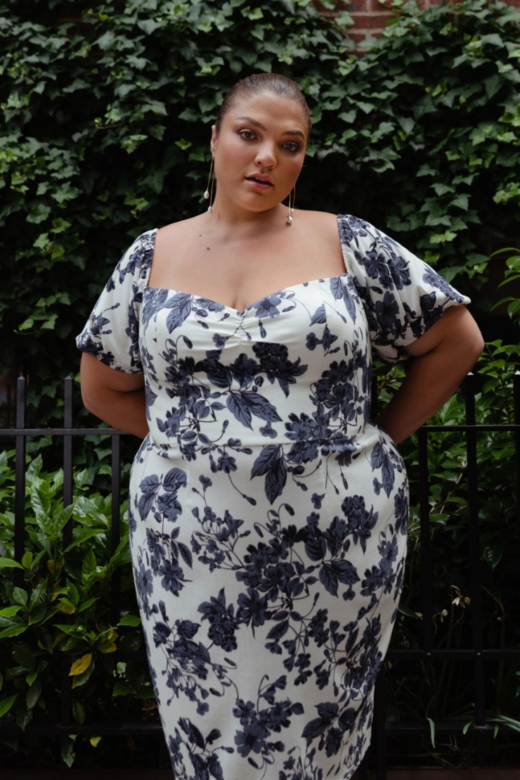 Jenny Yoo Collection Bridal Daphne + #0 Blue Multi picture