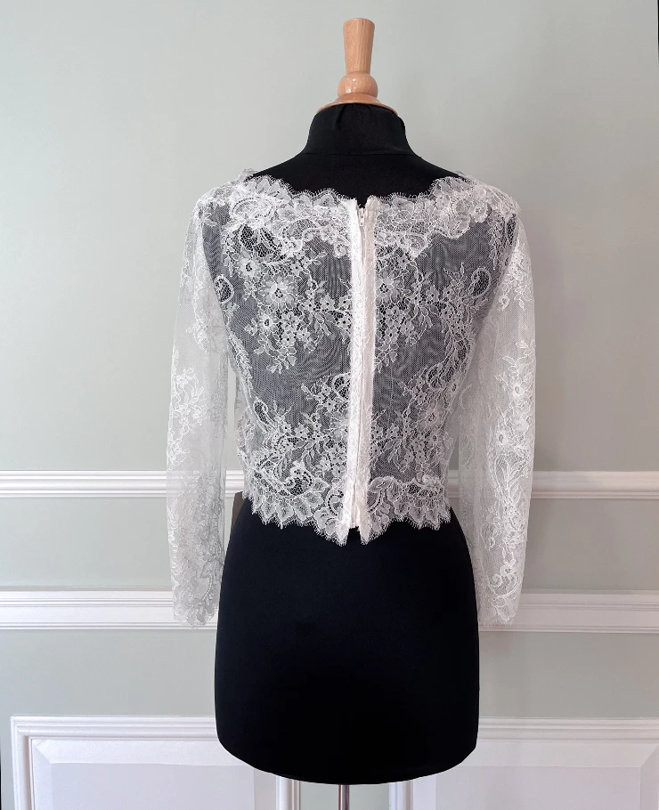 Antonio Gual C10149 Lace Jacket #1 Ivory picture