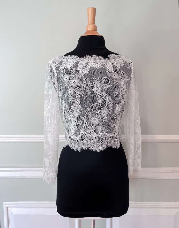 Antonio Gual C10149 Lace Jacket #0 Ivory picture