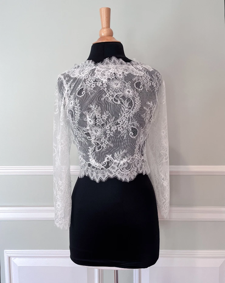 Antonio Gual C10149 Lace Jacket + #0 Ivory picture