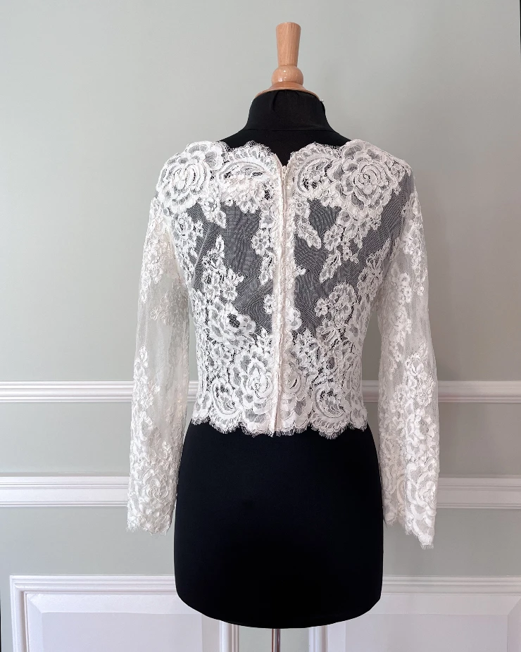 Antonio Gual Deirdra Lace Jacket #1 Ivory picture