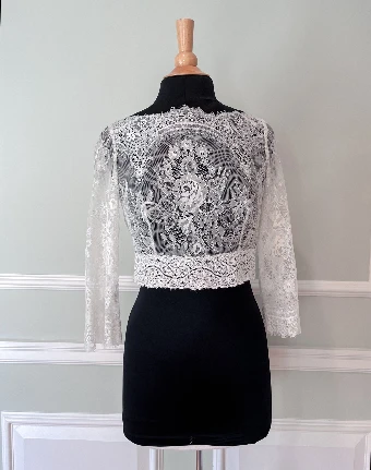 Augusta Jones Jayma Bolero $0 Ivory thumbnail