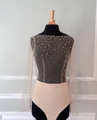 Thanks & Goodluck Pearl Bodysuit $0 Ivory/Nude/Latte thumbnail
