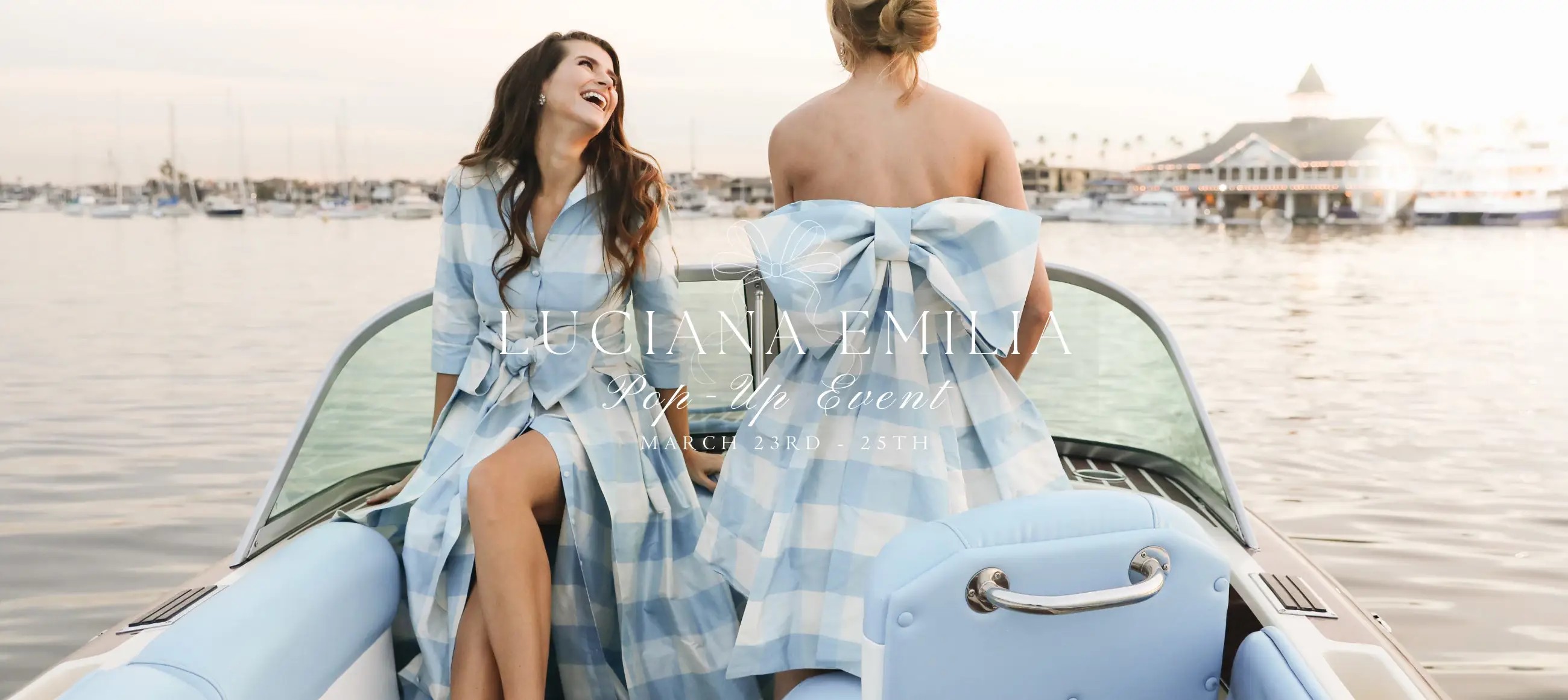 Luciana Emilia Pop up Event at White Dress by the Shore