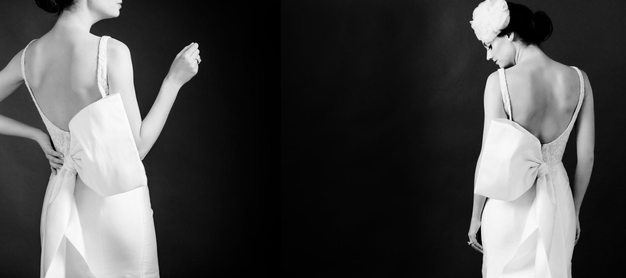 The White Dress by the shore