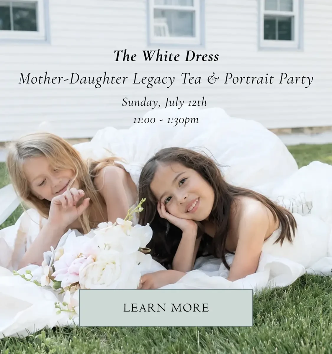 Mother Daughter Legacy event banner - mobile