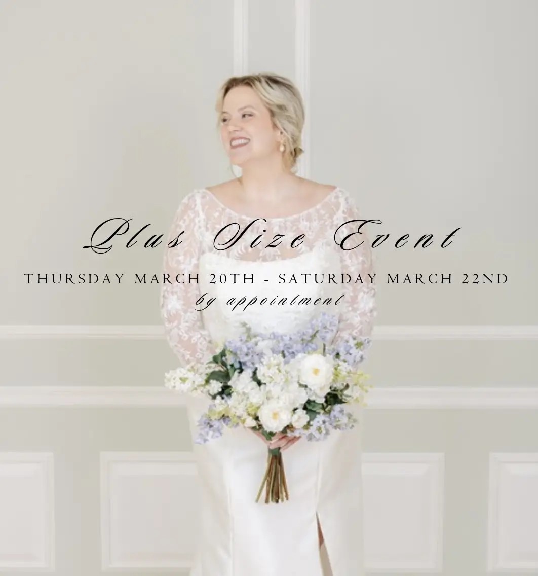 plus size wedding dress event at White dress by the shore