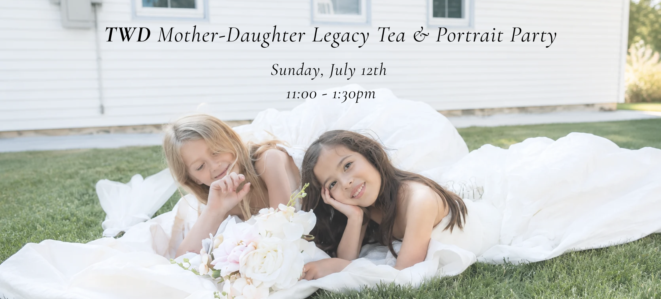 Mother Daughter Legacy event banner - desktop