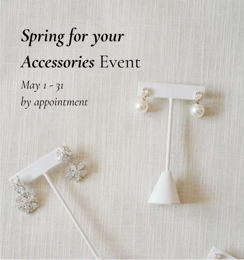 Spring for your accessories event at The White Dress by the Shore